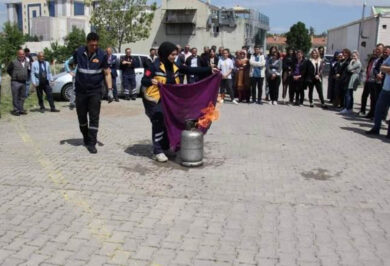 Sağlık Çalışanları Yangın Tatbikatı Yaptı - Kırıkkale Haber, Son Dakika Kırıkkale Haberleri