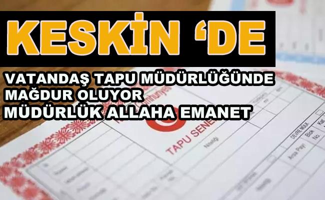 Vali Bey El Atmazsa Keskin Tapu Düzelmez ! - Kırıkkale Haber, Son Dakika Kırıkkale Haberleri