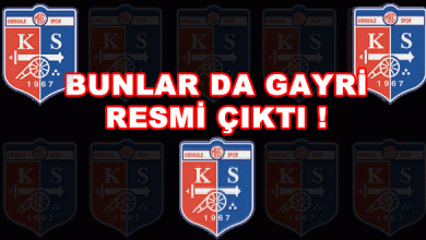 Bunlar da Gayri Resmi Çıktı!!! - Kırıkkale Haber, Son Dakika Kırıkkale Haberleri