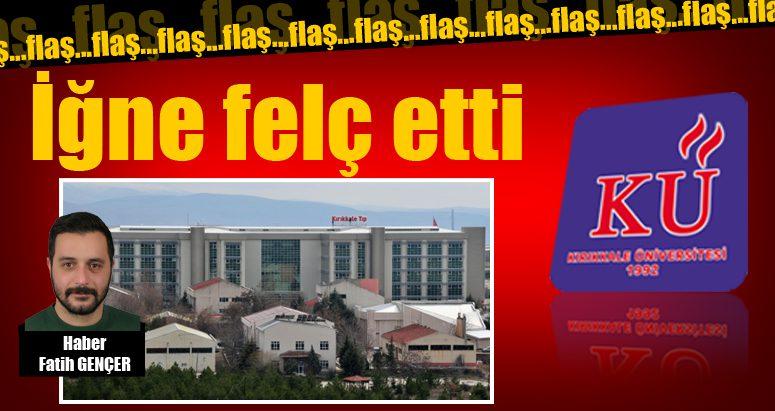 İğne felç etti - Kırıkkale Haber, Son Dakika Kırıkkale Haberleri