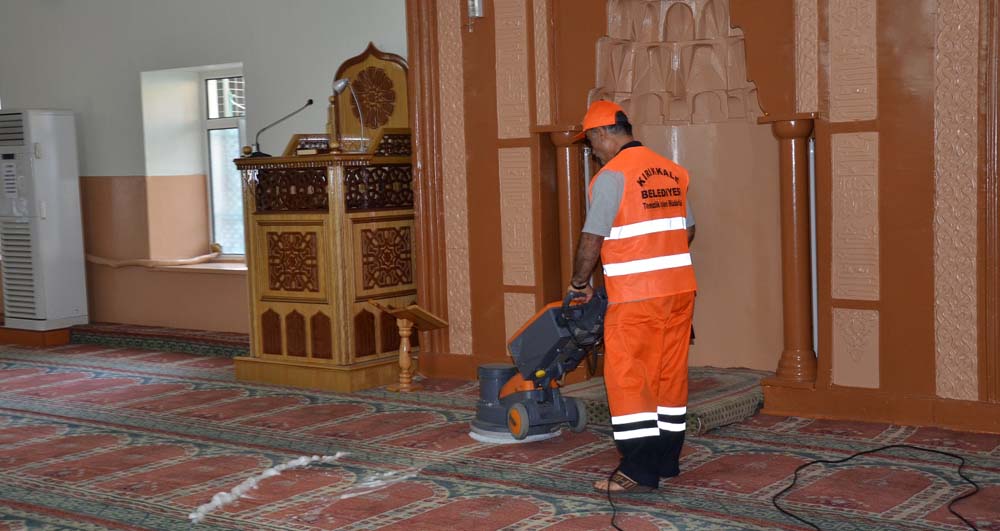 Camilere Ramazan temizliği - Kırıkkale Haber, Son Dakika Kırıkkale Haberleri