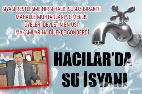 Hacılar’da su isyanı - Kırıkkale Haber, Son Dakika Kırıkkale Haberleri