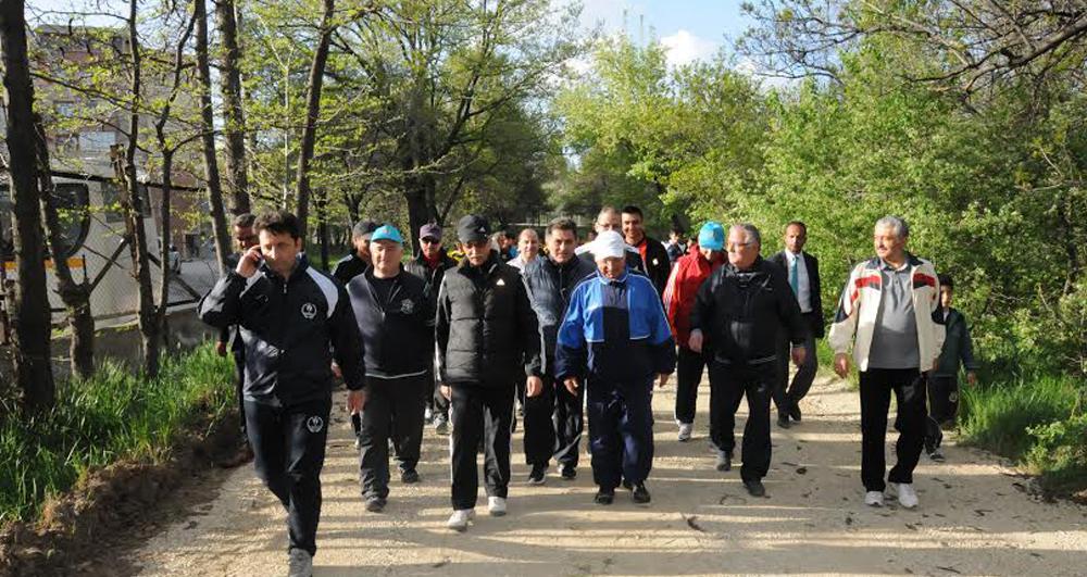 MKEK YÜRÜYÜŞ YOLU HALKA AÇILDI - Kırıkkale Haber, Son Dakika Kırıkkale Haberleri