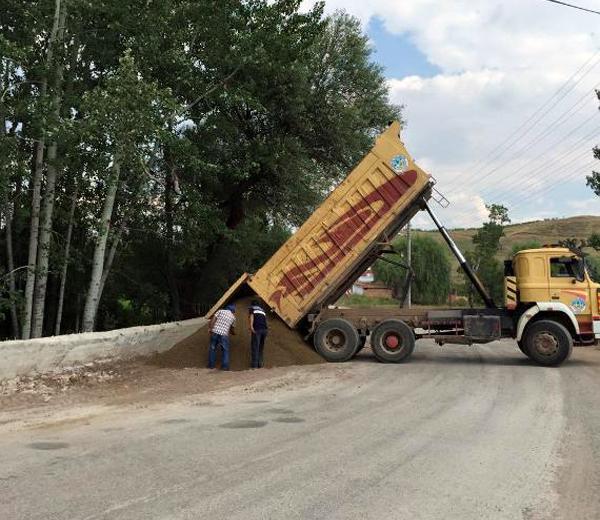 Sulakyurt’ta yol çalışmaları - Kırıkkale Haber, Son Dakika Kırıkkale Haberleri