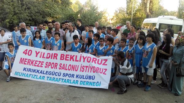 40 Yıldır Bekliyoruz, Merkeze Spor Salonu İstiyoruz - Kırıkkale Haber, Son Dakika Kırıkkale Haberleri