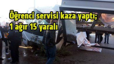 Öğrenci servisi kaza yaptı: 1 ağır 15 yaralı - Kırıkkale Haber, Son Dakika Kırıkkale Haberleri