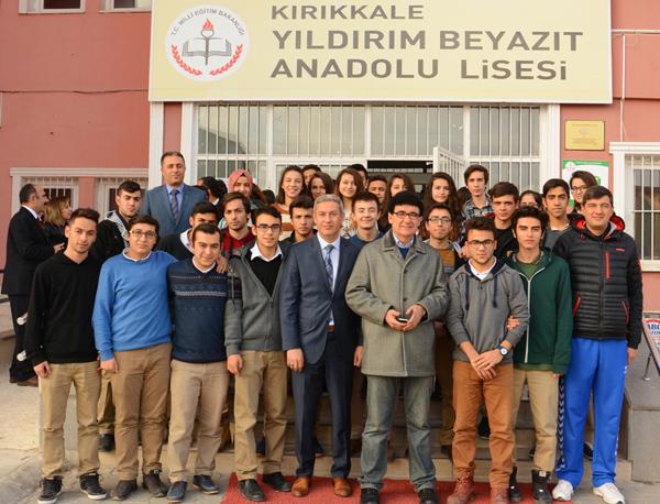 Bonus Hoca öğrencilere konferans verdi - Kırıkkale Haber, Son Dakika Kırıkkale Haberleri