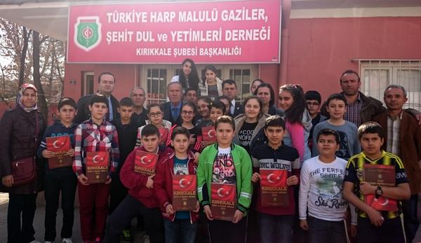 Özel Gazi öğrencilerinden anlamlı ziyaret - Kırıkkale Haber, Son Dakika Kırıkkale Haberleri