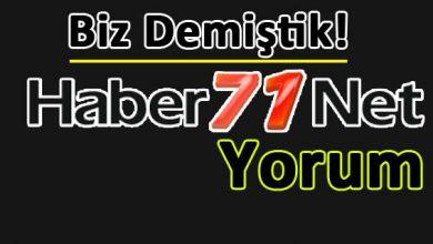 Biz Demiştik! Haber71 Yorum - Kırıkkale Haber, Son Dakika Kırıkkale Haberleri