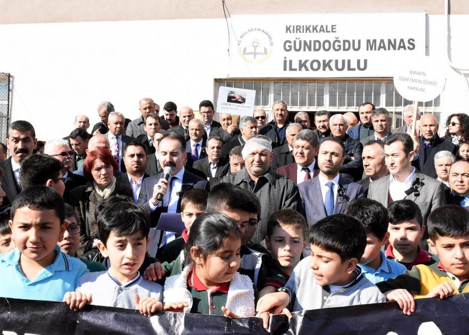 Öğretmene şiddet protesto edildi - Kırıkkale Haber, Son Dakika Kırıkkale Haberleri