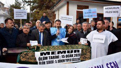 Memurlar Kırıkkale’de bordro yaktı - Kırıkkale Haber, Son Dakika Kırıkkale Haberleri