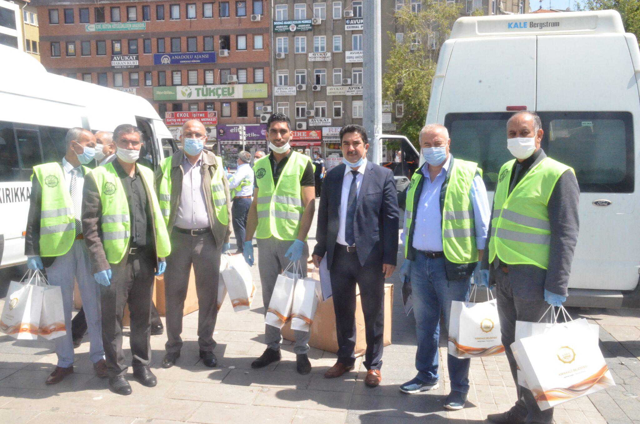 BELEDİYE EVLERE 2 GÜNDE  100 BİN MASKE DAĞITACAK - Kırıkkale Haber, Son Dakika Kırıkkale Haberleri