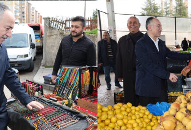 Saygılı,Cumartesi pazarını gezdi - Kırıkkale Haber, Son Dakika Kırıkkale Haberleri