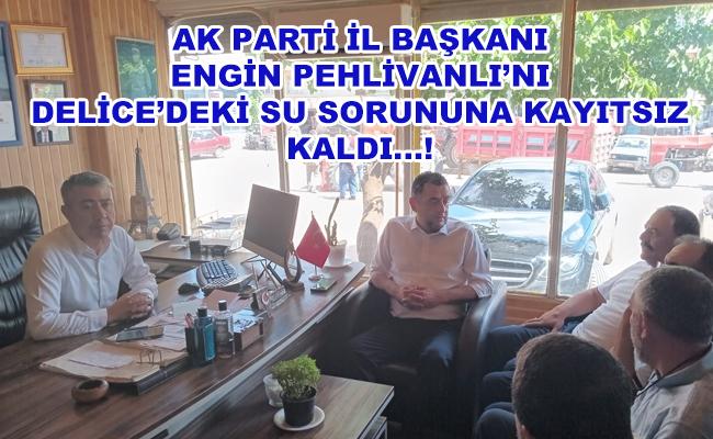 İl Başkanı Pehlivanlı Çerikli'ye Kadar Geldi Delice'ye Uğramadı ! - Kırıkkale Haber, Son Dakika Kırıkkale Haberleri