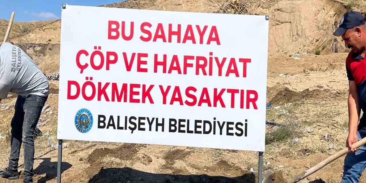 Balışeyh’te çevreyi kirletenlere uyarı! - Kırıkkale Haber, Son Dakika Kırıkkale Haberleri