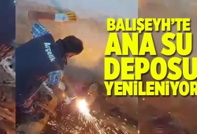 Balışeyh'te Ana Su Deposu Yenileniyor - Kırıkkale Haber, Son Dakika Kırıkkale Haberleri