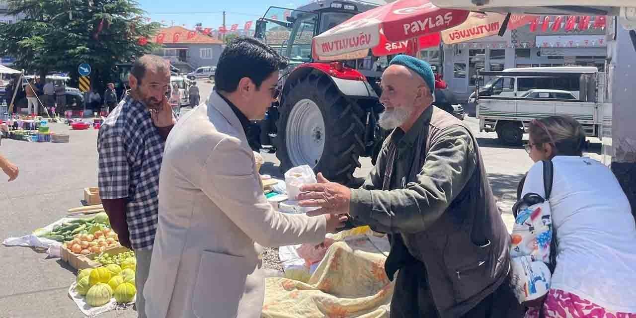 Kaymakamdan Pazar esnafına ziyaret - Kırıkkale Haber, Son Dakika Kırıkkale Haberleri