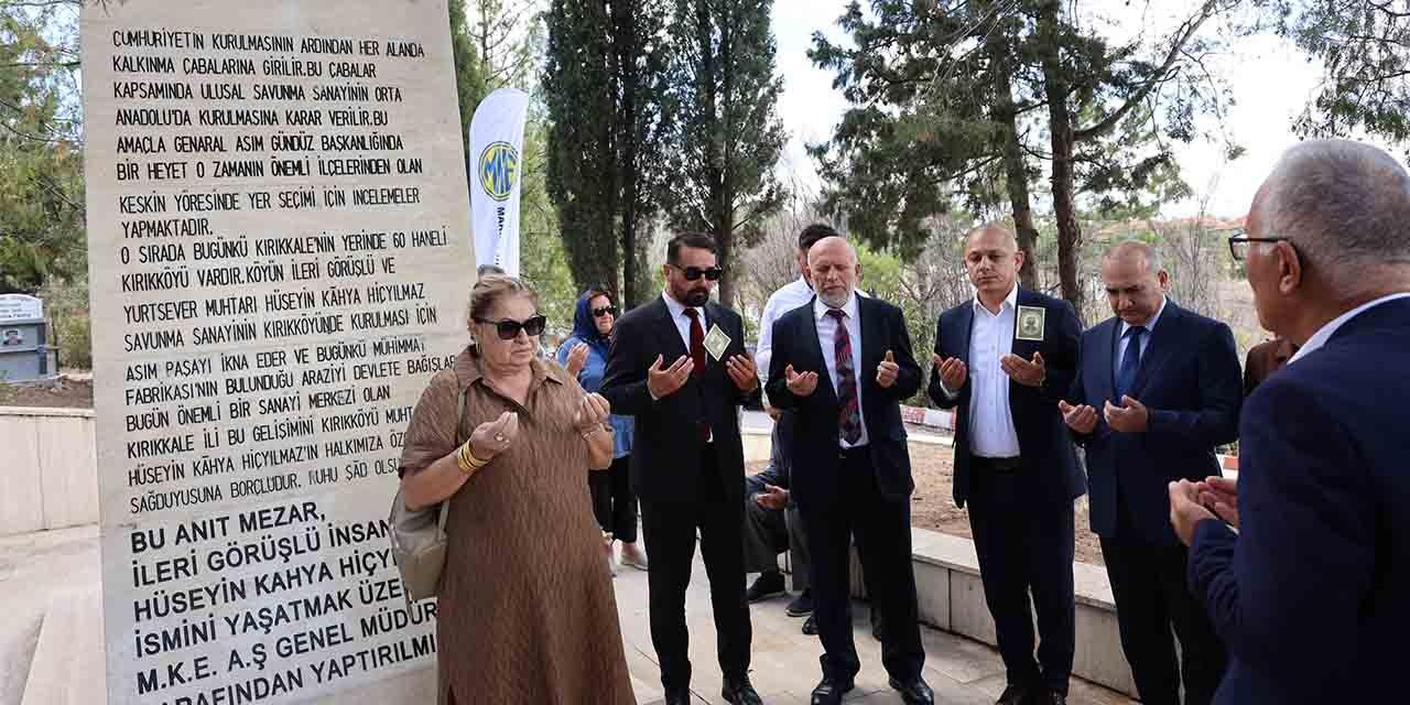 Hüseyin Kahya Hiçyılmaz Dualarla Anıldı - Kırıkkale Haber, Son Dakika Kırıkkale Haberleri