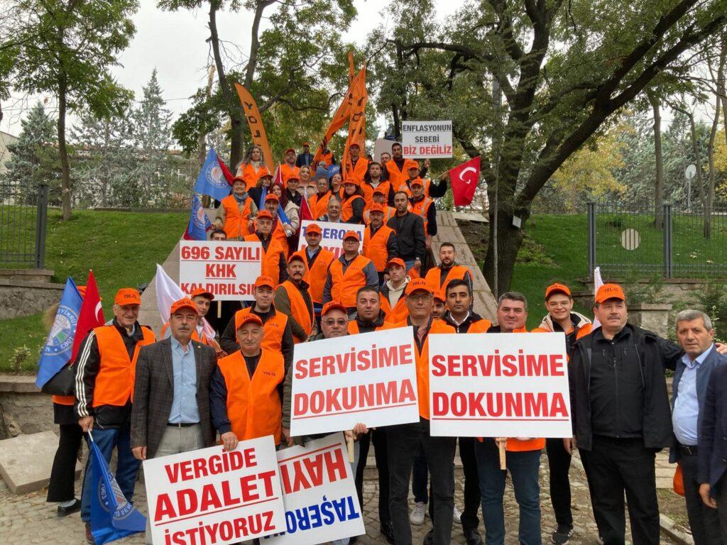 Özel İdare Çalışanları Ankara’da Eyleme Katıldı - Kırıkkale Haber, Son Dakika Kırıkkale Haberleri