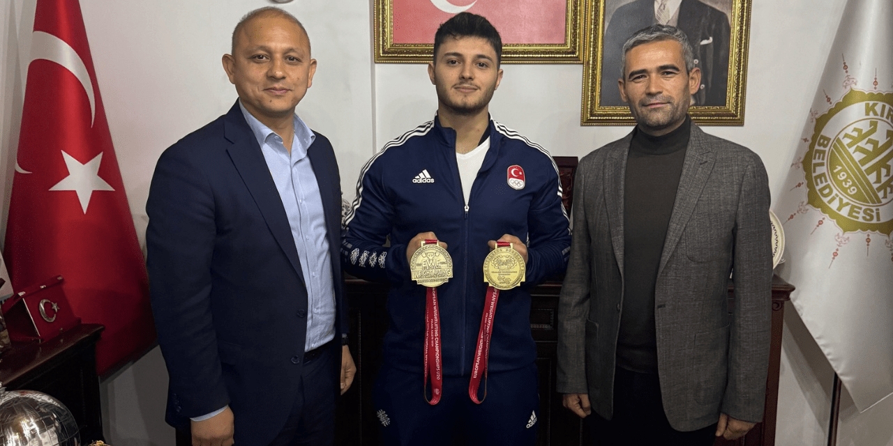 Başkan Önal, Avrupa Şampiyonu Kurnaz'ı Makamında Ağırladı - Kırıkkale Haber, Son Dakika Kırıkkale Haberleri