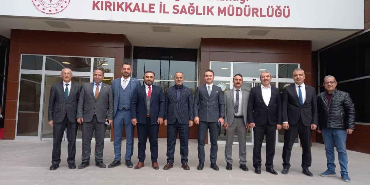 Müdürlerden İl Sağlık Müdürü Polat’a Hayırlı Olsun Ziyareti - Kırıkkale Haber, Son Dakika Kırıkkale Haberleri