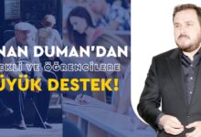 Adnan Duman’dan emekli ve öğrencilere destek - Kırıkkale Haber, Son Dakika Kırıkkale Haberleri