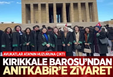 Kırıkkale Barosu'ndan Anıtkabir'e ziyaret - Kırıkkale Haber, Son Dakika Kırıkkale Haberleri