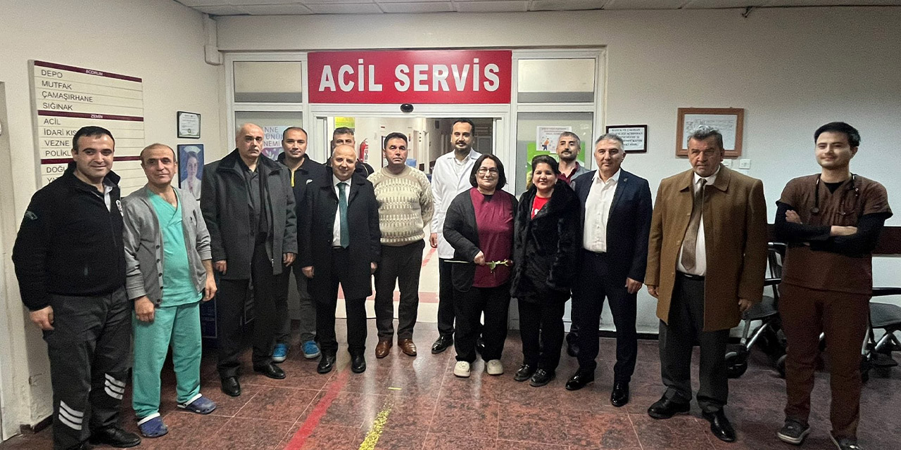 Başkan Cönger'den Yılbaşında görevli personele anlamlı ziyaret - Kırıkkale Haber, Son Dakika Kırıkkale Haberleri