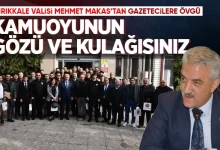 Vali Makas Gazeteciler İle Buluştu - Kırıkkale Haber, Son Dakika Kırıkkale Haberleri