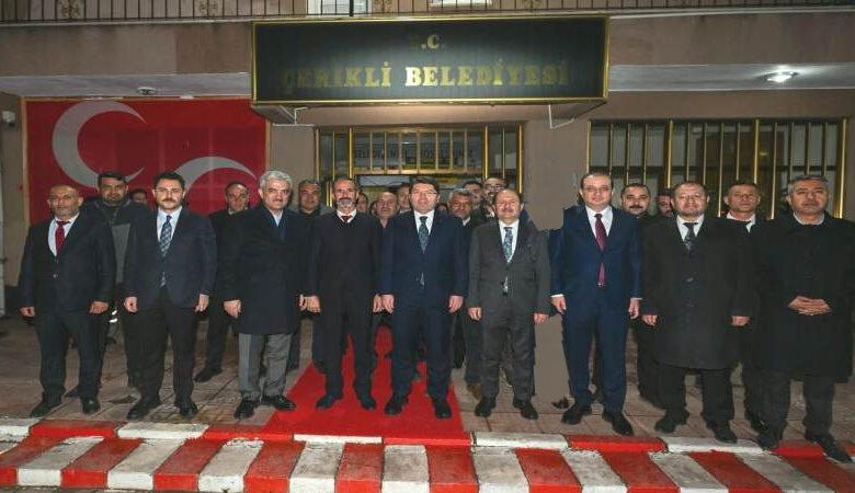 Adalet Bakanı Yılmaz Tunç'tan Çerikli Belediyesini Ziyaret Etti - Kırıkkale Haber, Son Dakika Kırıkkale Haberleri