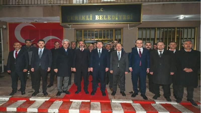 Adalet Bakanı Yılmaz Tunç'tan Çerikli Belediyesini Ziyaret Etti - Kırıkkale Haber, Son Dakika Kırıkkale Haberleri