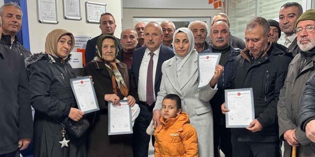 Keskin’de 25 Yıllık Tapu Sorunu Çözüldü! - Kırıkkale Haber, Son Dakika Kırıkkale Haberleri