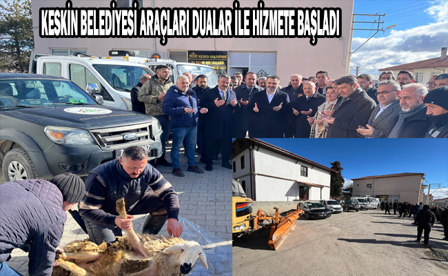 Keskin Belediyesi Araç Filosunu Güçlendiriyor! - Kırıkkale Haber, Son Dakika Kırıkkale Haberleri