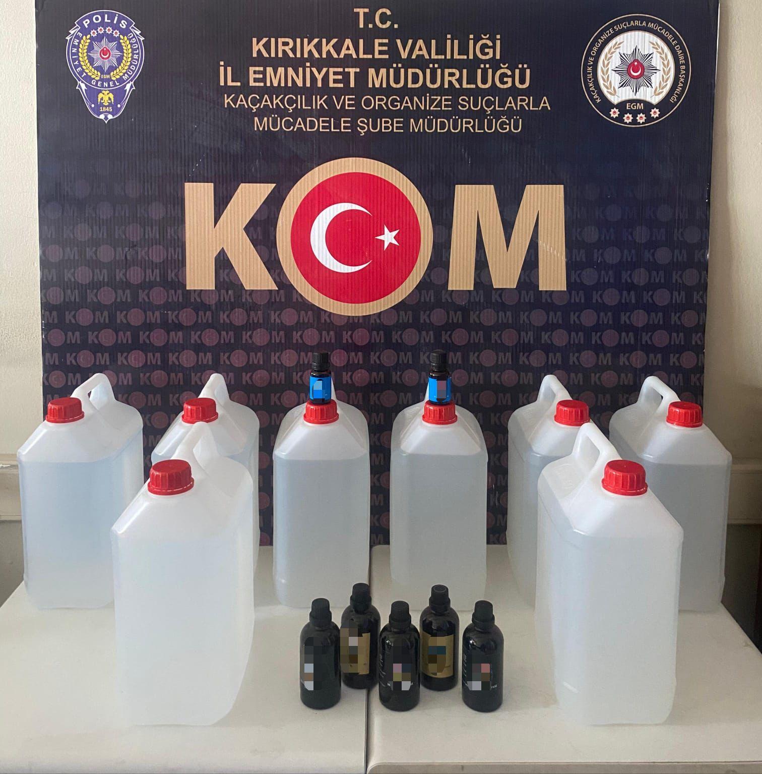 40 Litre Etil Alkol Ele Geçirildi - Kırıkkale Haber, Son Dakika Kırıkkale Haberleri