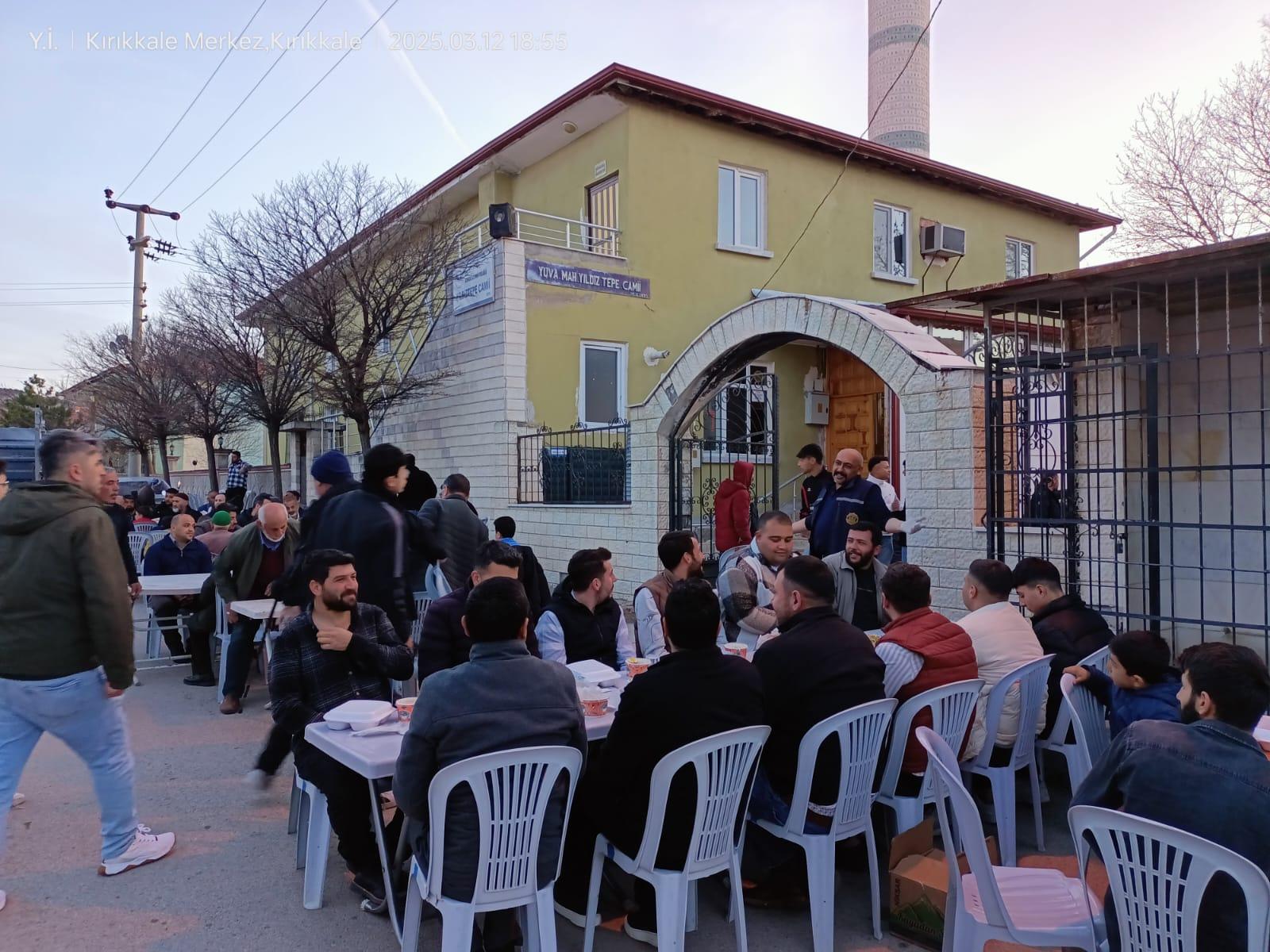 Yıldıztepe Camii’nde Geleneksel İftar Buluşması - Kırıkkale Haber, Son Dakika Kırıkkale Haberleri