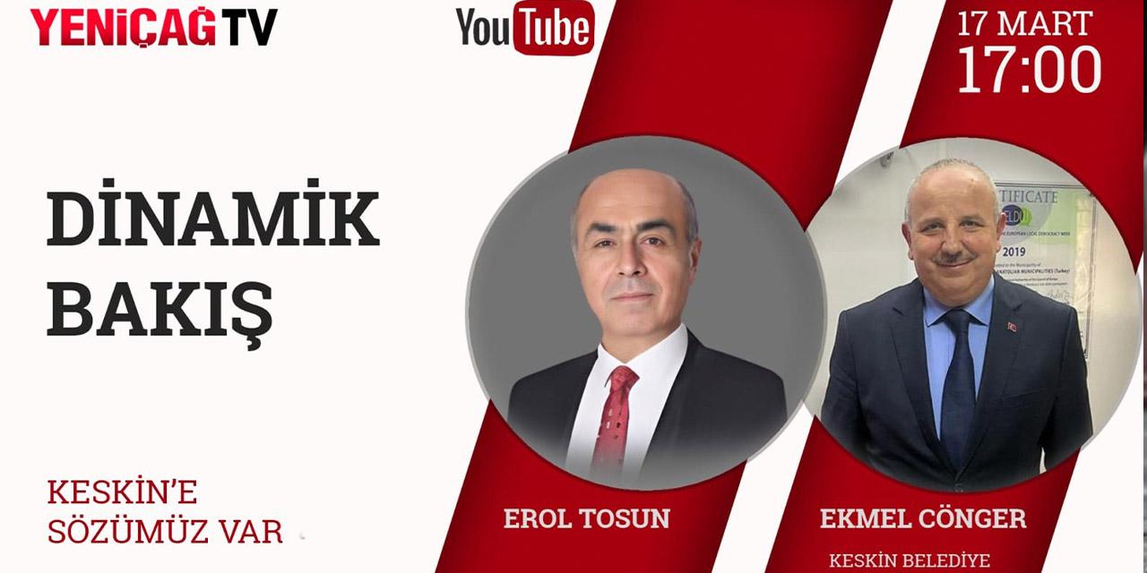 Başkan Ekmel Cönger, Yeniçağ TV'de Canlı Yayında! - Kırıkkale Haber, Son Dakika Kırıkkale Haberleri