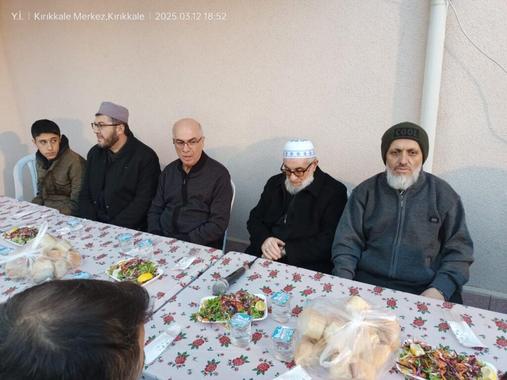 Yıldıztepe Camii’nde Geleneksel İftar Buluşması - Kırıkkale Haber, Son Dakika Kırıkkale Haberleri